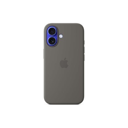 Etui Apple z MagSafe | Jabłko | iPhone'a 16 | Silikon | Kamienny szary Etui Apple z MagSafe | Jabłko | iPhone'a 16 | Silikon | Kamienny szary