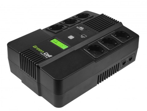 GREEN CELL ZASILACZ AWARYJNY UPS07 AIO 800VA 480W GREEN CELL ZASILACZ AWARYJNY UPS07 AIO 800VA 480W