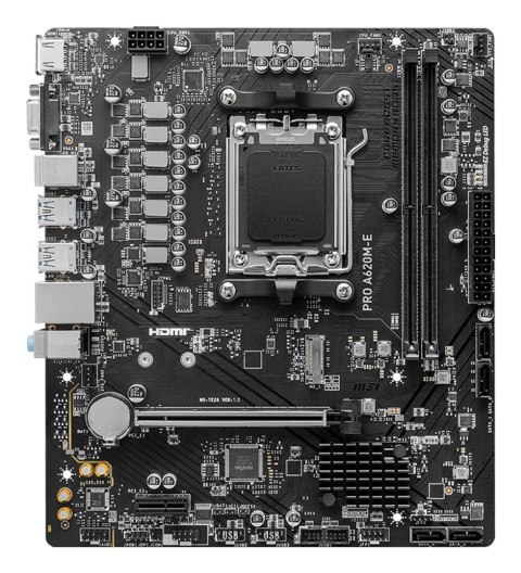 Płyta główna MSI PRO A620M-E Płyta główna MSI PRO A620M-E