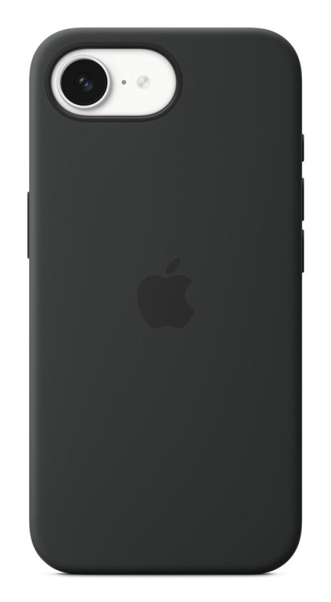 Silikonowe etui Apple iPhone 16e - czarne | Jabłko