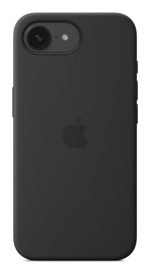 Silikonowe etui Apple iPhone 16e - czarne | Jabłko