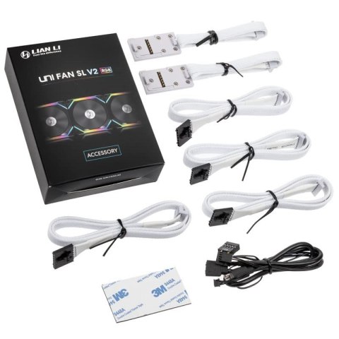Kontroler Lian Li UNI HUB SLV2 - biały Kontroler Lian Li UNI HUB SLV2 - biały