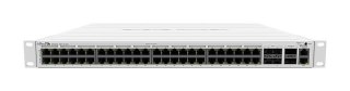Mikrotik CRS354-48P-4S+2Q+RM łącza sieciowe Zarządzany L3 Gigabit Ethernet (10/100/1000) Obsługa PoE 1U