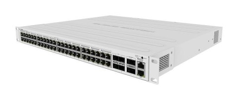 Mikrotik CRS354-48P-4S+2Q+RM łącza sieciowe Zarządzany L3 Gigabit Ethernet (10/100/1000) Obsługa PoE 1U Mikrotik CRS354-48P-4S+2Q+RM łącza sieciowe Zarządzany L3 Gigabit Ethernet (10/100/1000) Obsługa PoE 1U