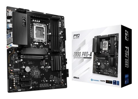 Płyta główna ASRock Z890 Pro-A Intel Z890 LGA 1851 (Socket V1) ATX Płyta główna ASRock Z890 Pro-A Intel Z890 LGA 1851 (Socket V1) ATX