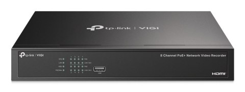 Rejestrator sieciowy TP-LINK VIGI NVR1008H-8P, 8 kanałów PoE+ Rejestrator sieciowy TP-LINK VIGI NVR1008H-8P, 8 kanałów PoE+