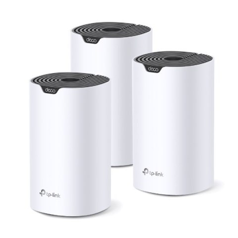 TP-Link Deco S7 (3-pack) Dual-band (2.4 GHz/5 GHz) Wi-Fi 5 (802.11ac) Biały, Czarny Wewnętrzne TP-Link Deco S7 (3-pack) Dual-band (2.4 GHz/5 GHz) Wi-Fi 5 (802.11ac) Biały, Czarny Wewnętrzne