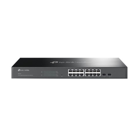 TP-Link Omada SG2218 łącza sieciowe Zarządzany L2/L2+ Gigabit Ethernet (10/100/1000) 1U Czarny TP-Link Omada SG2218 łącza sieciowe Zarządzany L2/L2+ Gigabit Ethernet (10/100/1000) 1U Czarny