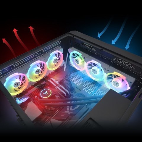 Thermaltake SWAFAN EX12 ARGB Chłodnica powietrza 12 cm Thermaltake SWAFAN EX12 ARGB Chłodnica powietrza 12 cm