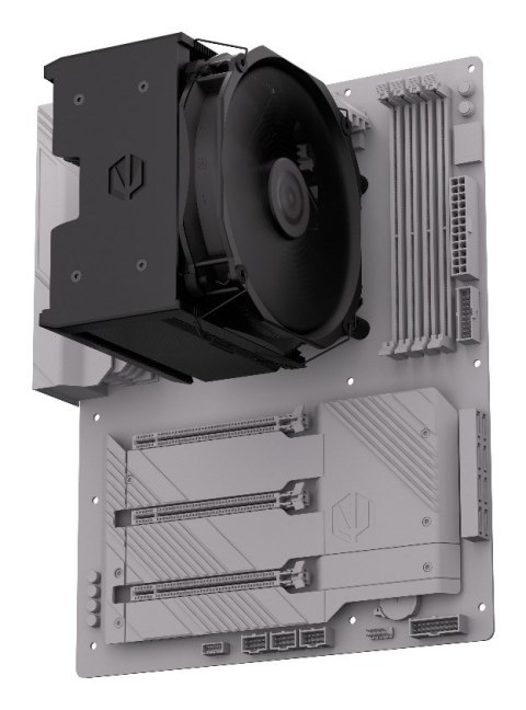 Chłodzenie CPU Endorfy Fortis 5 Black Black