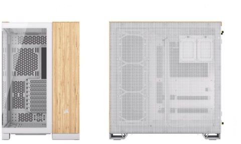 Corsair 6500X Tempered Glass Mid-Tower White/Wood Corsair 6500X Tempered Glass Mid-Tower White/Wood