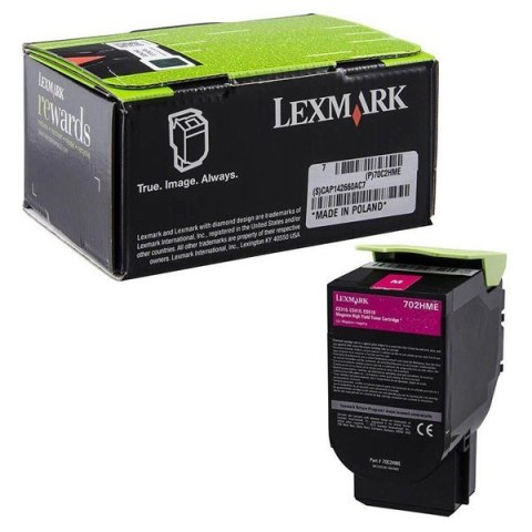 Lexmark Toner 70C2HME Magenta Lexmark Toner 70C2HME Magenta