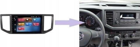 RADIO NAWIGACJA GPS VOLKSWAGEN CRAFTER 2016+ ANDROID
