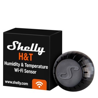Shelly ATSHELLYHTBK sensory temperatury i wilgotności powietrza Wewnętrzna Czujnik temperatury i wilgotności Wolnostojący Bezprz