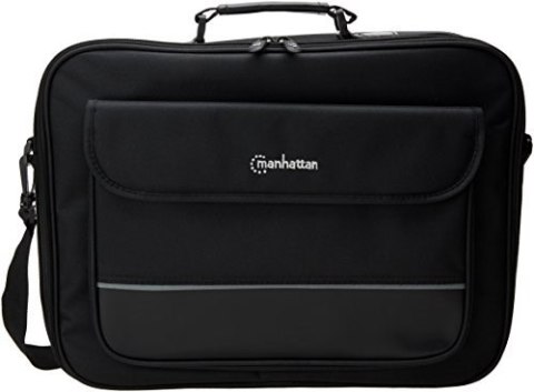 Torba na laptopa 17" z paskiem naramiennym czarna Torba na laptopa 17" z paskiem naramiennym czarna