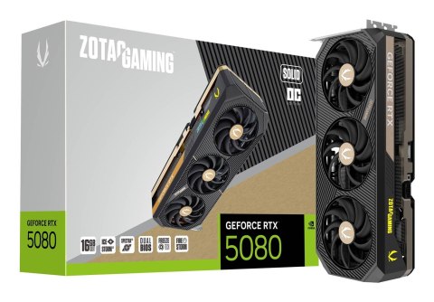 Zotac GAMING GeForce RTX 5080 SOLID OC NVIDIA 16 GB GDDR7 Zotac GAMING GeForce RTX 5080 SOLID OC NVIDIA 16 GB GDDR7