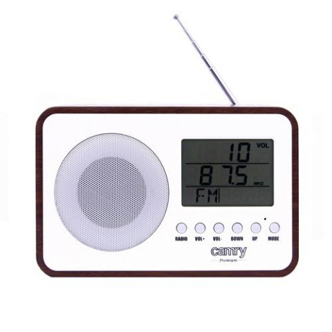 Camry CR1153 radio Przenośny Cyfrowy Czarny, Biały Camry CR1153 radio Przenośny Cyfrowy Czarny, Biały