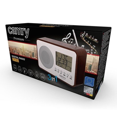 Camry CR1153 radio Przenośny Cyfrowy Czarny, Biały Camry CR1153 radio Przenośny Cyfrowy Czarny, Biały