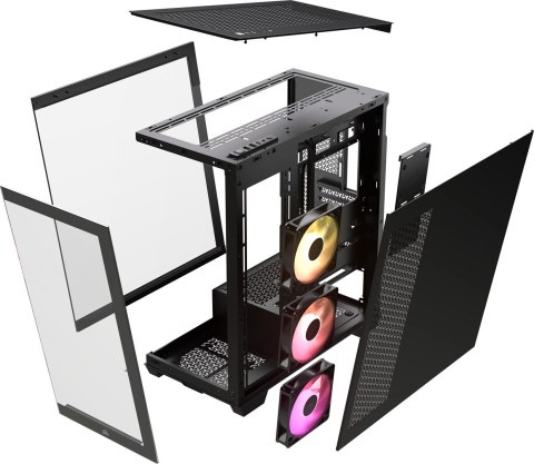 Corsair 3500X ARGB Midi Tower Czarny Corsair 3500X ARGB Midi Tower Czarny
