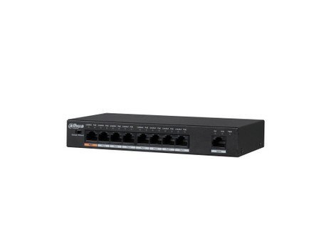 Dahua Technology PFS3009-8ET-96 Nie zarządzany L2 Fast Ethernet (10/100) Obsługa PoE Czarny Dahua Technology PFS3009-8ET-96 Nie zarządzany L2 Fast Ethernet (10/100) Obsługa PoE Czarny
