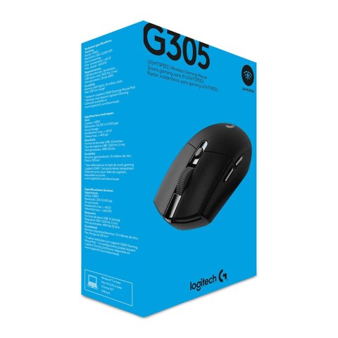Logitech G G305 myszka Po prawej stronie RF Wireless Optyczny 12000 DPI Logitech G G305 myszka Po prawej stronie RF Wireless Optyczny 12000 DPI