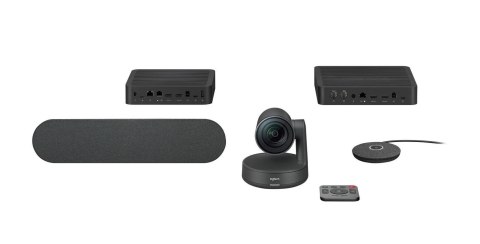 Logitech Rally Ultra-HD ConferenceCam system videokonferencyjny 10 os. Przewodowa sieć LAN System wideokonferencji grupowych Logitech Rally Ultra-HD ConferenceCam system videokonferencyjny 10 os. Przewodowa sieć LAN System wideokonferencji grupowych