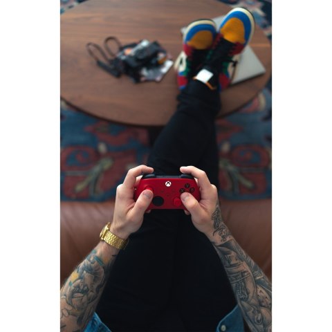 Microsoft Xbox Wireless Controller Czerwony Bluetooth/USB Gamepad Analogowa/Cyfrowa Xbox, Xbox One, Xbox Series S, Xbox Series X Microsoft Xbox Wireless Controller Czerwony Bluetooth/USB Gamepad Analogowa/Cyfrowa Xbox, Xbox One, Xbox Series S, Xbox Series X