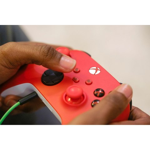Microsoft Xbox Wireless Controller Czerwony Bluetooth/USB Gamepad Analogowa/Cyfrowa Xbox, Xbox One, Xbox Series S, Xbox Series X Microsoft Xbox Wireless Controller Czerwony Bluetooth/USB Gamepad Analogowa/Cyfrowa Xbox, Xbox One, Xbox Series S, Xbox Series X