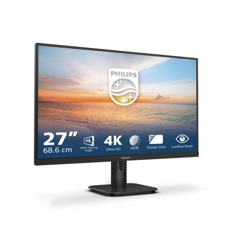 Philips 27E1N1800A/00 monitor komputerowy 68,6 cm (27") 3840 x 2160 px 4K Ultra HD LED Czarny Philips 27E1N1800A/00 monitor komputerowy 68,6 cm (27") 3840 x 2160 px 4K Ultra HD LED Czarny
