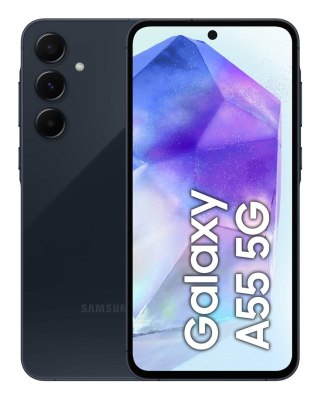 Samsung Galaxy A55 5G SM-A556 16,8 cm (6.6") Hybrid Dual SIM Android 14 USB Type-C 8 GB 256 GB 5000 mAh Granatowy (marynarski)