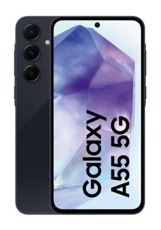 Samsung Galaxy A55 5G SM-A556 16,8 cm (6.6") Hybrid Dual SIM Android 14 USB Type-C 8 GB 256 GB 5000 mAh Granatowy (marynarski)