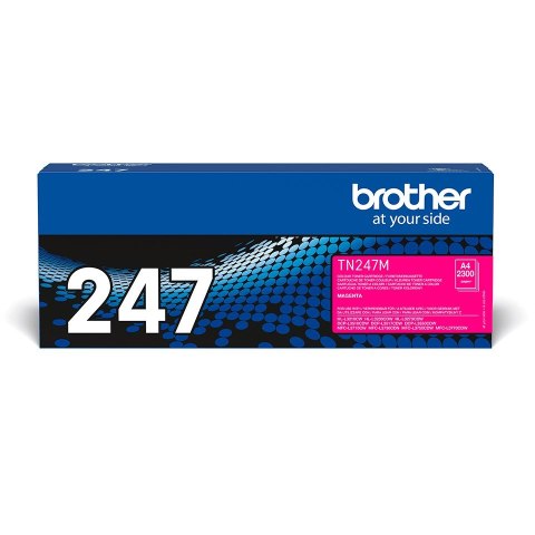 Toner Brother czerwony TN247M=TN-247M, 2300 str. Toner Brother czerwony TN247M=TN-247M, 2300 str.