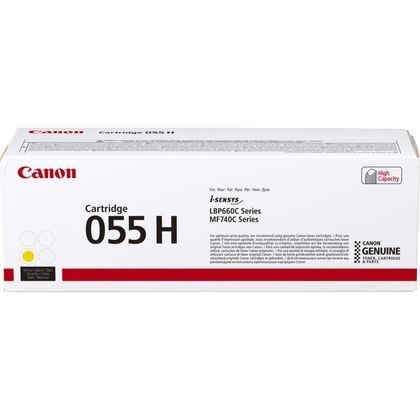 Canon CRG-055H Toner Contract Yellow Canon CRG-055H Toner Contract Yellow