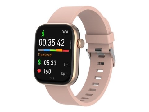 Denver SWC-185RO smartwatch / zegarek sportowy 4,7 cm (1.85") AMOLED Cyfrowy 390 x 450 px Ekran dotykowy Różowy Denver SWC-185RO smartwatch / zegarek sportowy 4,7 cm (1.85") AMOLED Cyfrowy 390 x 450 px Ekran dotykowy Różowy