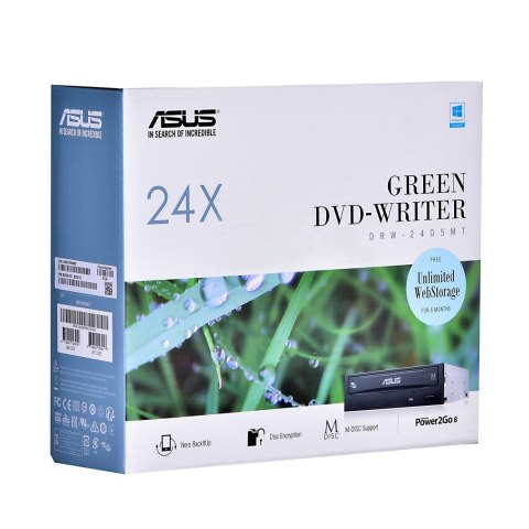 Napęd ASUS DRW-24D5MT DRW-24D5MT/BLK/G/AS (SATA) Napęd ASUS DRW-24D5MT DRW-24D5MT/BLK/G/AS (SATA)