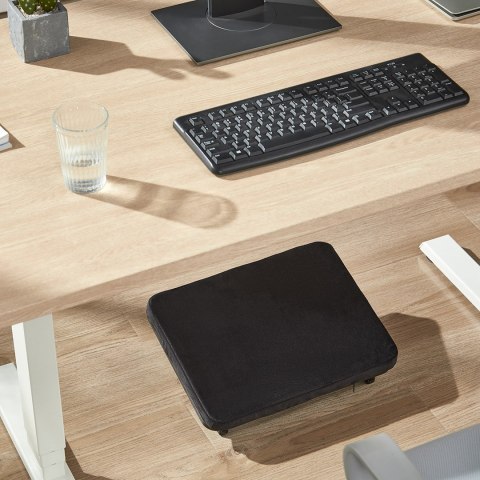 Podnóżek ergonomiczny Maclean, podstawka pod nogi, płynnie regulowany kąt nachylenia, zdejmowalna poduszka, MC-460 Podnóżek ergonomiczny Maclean, podstawka pod nogi, płynnie regulowany kąt nachylenia, zdejmowalna poduszka, MC-460
