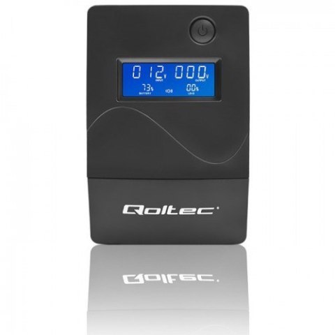 QOLTEC ZASILACZ AWARYJNY UPS 650VA | 360W | LCD | USB | RJ45 QOLTEC ZASILACZ AWARYJNY UPS 650VA | 360W | LCD | USB | RJ45