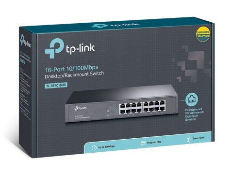 Switch TP-LINK TL-SF1016DS (16x 10/100Mbps) Switch TP-LINK TL-SF1016DS (16x 10/100Mbps)