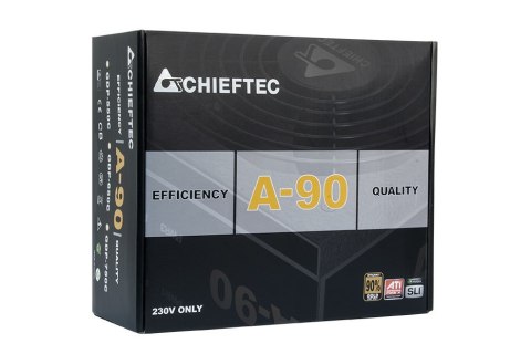 Chieftec GDP-650C moduł zasilaczy 650 W PS/2 Czarny Chieftec GDP-650C moduł zasilaczy 650 W PS/2 Czarny