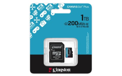 KINGSTON microSDXC Canvas Go Plus 1TB + Adapter