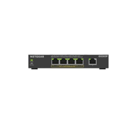 Switch Netgear GS305P-300EUS 5p PoE 63W (PoE+: 4p) Unmanaged Gigabit Switch Netgear GS305P-300EUS 5p PoE 63W (PoE+: 4p) Unmanaged Gigabit