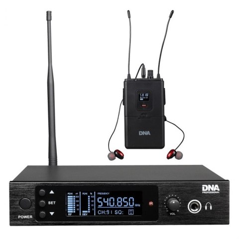 DNA IN-EAR - Douszny odsłuch bezprzewodowy monitor DNA IN-EAR - Douszny odsłuch bezprzewodowy monitor