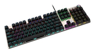 Klawiatura gamingowa czarna US/FORGE GK310 RED MSI