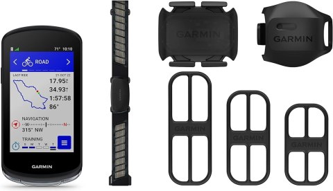 Komputer rowerowy Garmin Edge 1040 Bundle, Set with sensors and heart rate measuring belt Komputer rowerowy Garmin Edge 1040 Bundle, Set with sensors and heart rate measuring belt