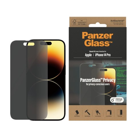 PanzerGlass Classic Fit Privacy Apple i Przezroczysta ochrona ekranu 1 szt. PanzerGlass Classic Fit Privacy Apple i Przezroczysta ochrona ekranu 1 szt.