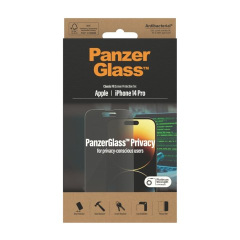 PanzerGlass Classic Fit Privacy Apple i Przezroczysta ochrona ekranu 1 szt. PanzerGlass Classic Fit Privacy Apple i Przezroczysta ochrona ekranu 1 szt.