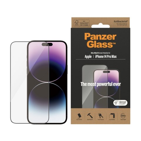 PanzerGlass Ultra-Wide Fit Apple iPhone Przezroczysta ochrona ekranu 1 szt. PanzerGlass Ultra-Wide Fit Apple iPhone Przezroczysta ochrona ekranu 1 szt.