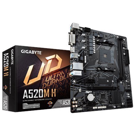 Płyta główna Gigabyte A520M H (REV. 1.0) Płyta główna Gigabyte A520M H (REV. 1.0)
