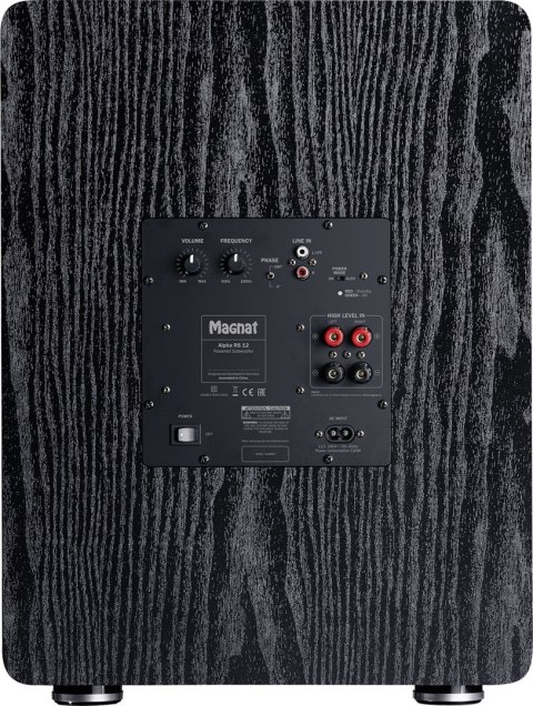 Subwoofer aktywny Magnat Alpha RS 12 czarny Subwoofer aktywny Magnat Alpha RS 12 czarny