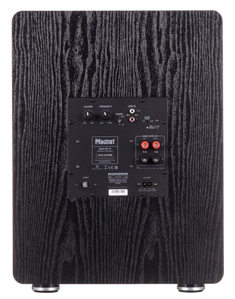 Subwoofer aktywny Magnat Alpha RS 12 czarny Subwoofer aktywny Magnat Alpha RS 12 czarny